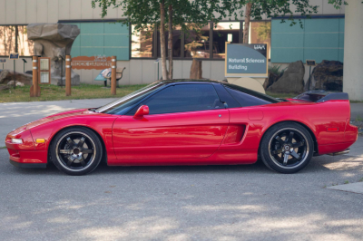 1993 Acura NSX in Formula Red over Black