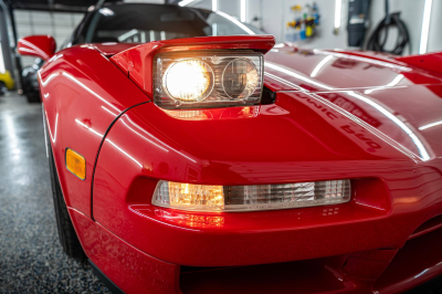 1993 Acura NSX in Formula Red over Black