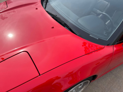 1993 Acura NSX in Formula Red over Black
