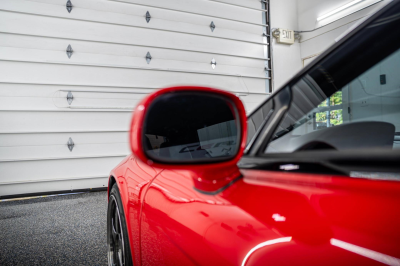 1993 Acura NSX in Formula Red over Black
