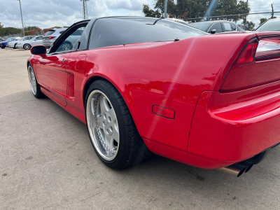 1993 Acura NSX in Formula Red over Black