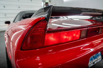1993 Acura NSX in Formula Red over Black