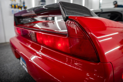 1993 Acura NSX in Formula Red over Black