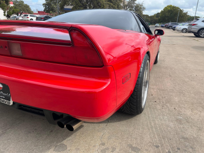 1993 Acura NSX in Formula Red over Black