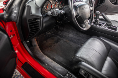 1993 Acura NSX in Formula Red over Black