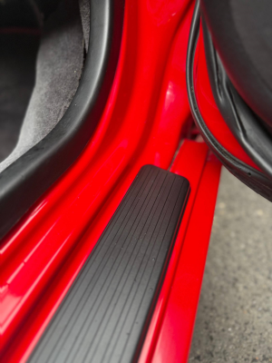 1993 Acura NSX in Formula Red over Black