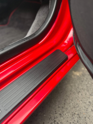 1993 Acura NSX in Formula Red over Black