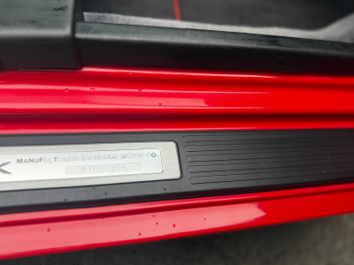 1993 Acura NSX in Formula Red over Black
