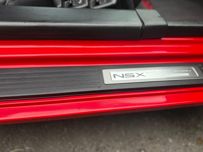1993 Acura NSX in Formula Red over Black