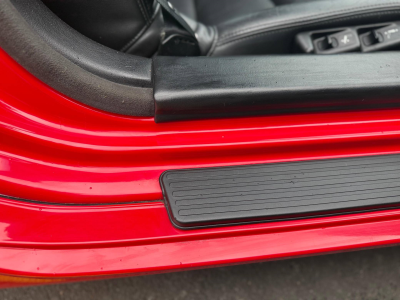 1993 Acura NSX in Formula Red over Black
