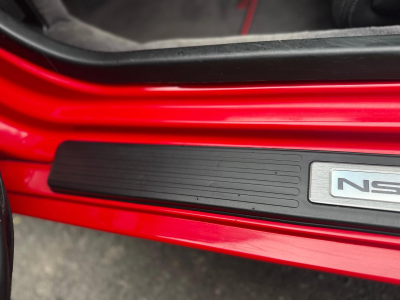 1993 Acura NSX in Formula Red over Black
