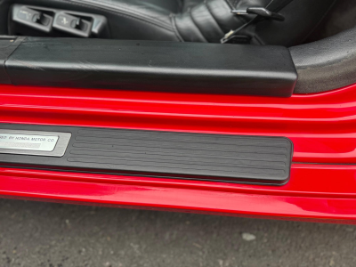 1993 Acura NSX in Formula Red over Black