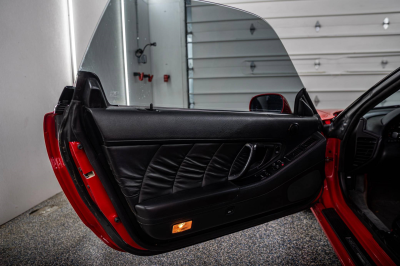 1993 Acura NSX in Formula Red over Black