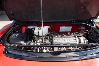1993 Acura NSX in Formula Red over Black