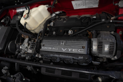 1993 Acura NSX in Formula Red over Black