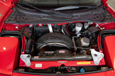 1993 Acura NSX in Formula Red over Black