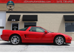 1997 Acura NSX in Formula Red over Tan