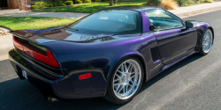 2000 Acura NSX in Purple over Tan