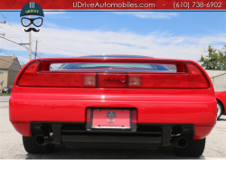 1997 Acura NSX in Formula Red over Tan