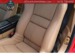 1997 Acura NSX in Formula Red over Tan