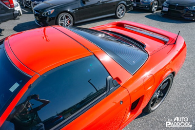 1995 Acura NSX in Formula Red over Black