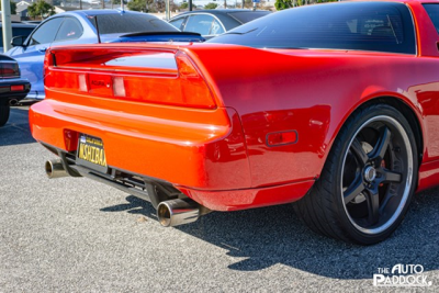 1995 Acura NSX in Formula Red over Black