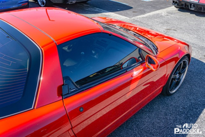 1995 Acura NSX in Formula Red over Black