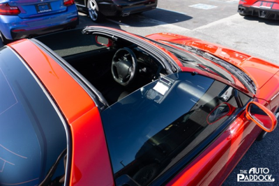 1995 Acura NSX in Formula Red over Black
