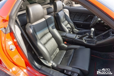 1995 Acura NSX in Formula Red over Black