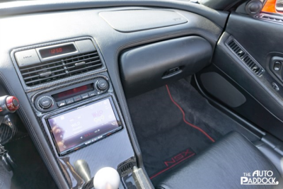 1995 Acura NSX in Formula Red over Black