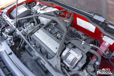 1995 Acura NSX in Formula Red over Black