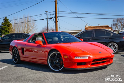 1995 Acura NSX in Formula Red over Black