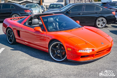 1995 Acura NSX in Formula Red over Black