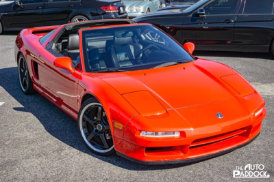 1995 Acura NSX in Formula Red over Black