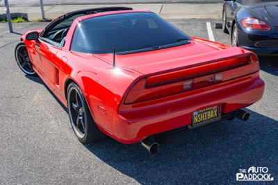 1995 Acura NSX in Formula Red over Black