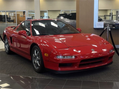 1995 Acura NSX in Formula Red over Black