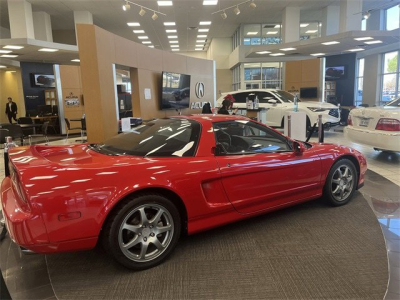 1995 Acura NSX in Formula Red over Black