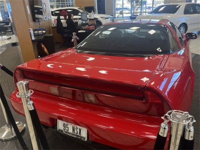 1995 Acura NSX in Formula Red over Black
