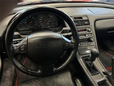 1995 Acura NSX in Formula Red over Black