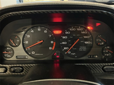 1995 Acura NSX in Formula Red over Black