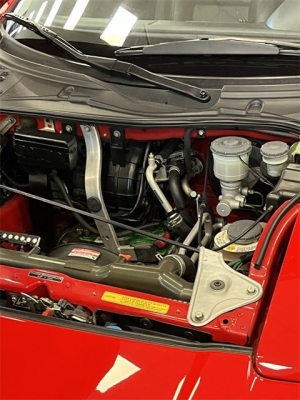 1995 Acura NSX in Formula Red over Black