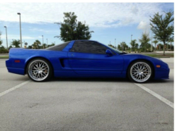 2002 Acura NSX in Long Beach Blue over Blue
