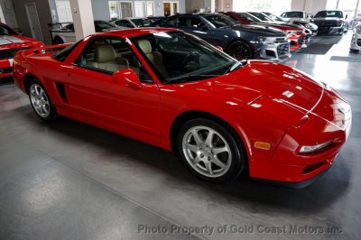 1998 Acura NSX in Formula Red over Tan