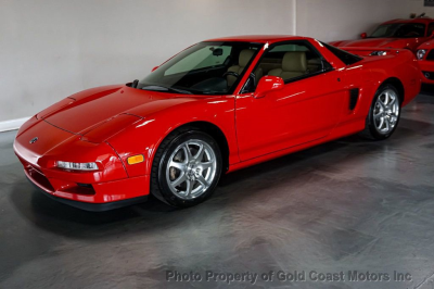 1998 Acura NSX in Formula Red over Tan