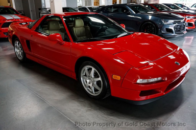 1998 Acura NSX in Formula Red over Tan