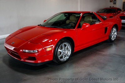 1998 Acura NSX in Formula Red over Tan