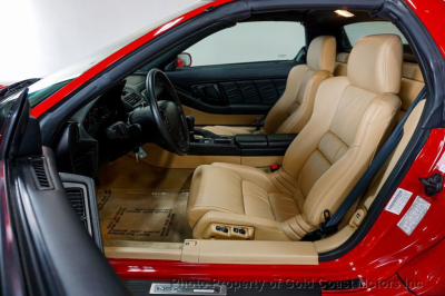 1998 Acura NSX in Formula Red over Tan