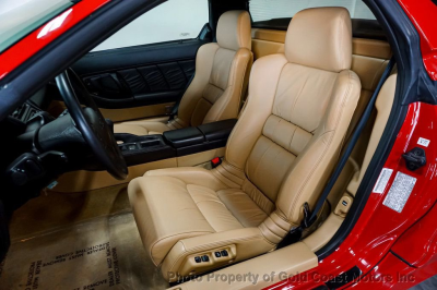 1998 Acura NSX in Formula Red over Tan