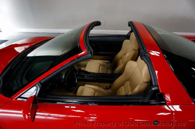 1998 Acura NSX in Formula Red over Tan