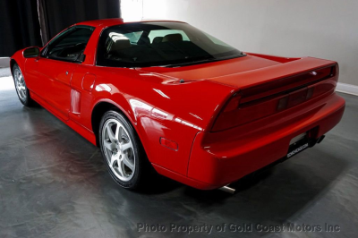 1998 Acura NSX in Formula Red over Tan
